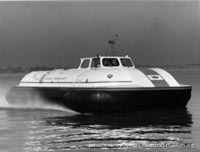 Vosper-Thornycroft VT1 in service -   (The <a href='http://www.hovercraft-museum.org/' target='_blank'>Hovercraft Museum Trust</a>).